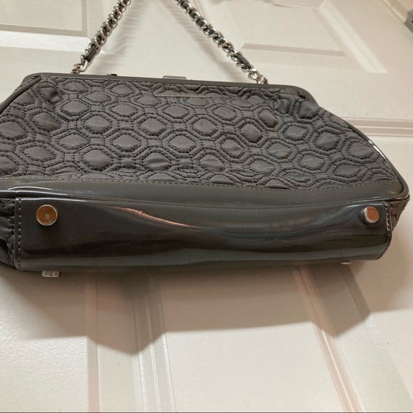 Classic Vera Bradley Quilted Gray Handbag Y2K - Picture 3 of 10